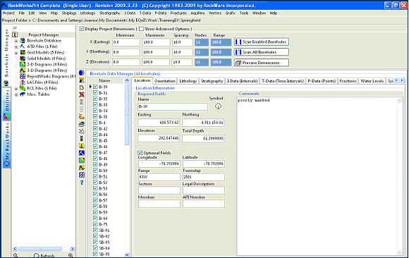 RockWorks Utilities Tab RockWorks Utilities Tab
