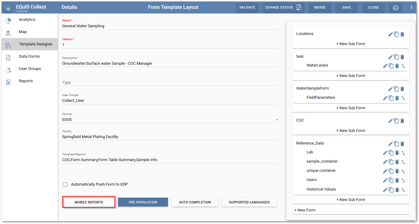 Mobile Reports Mobile Reports