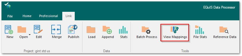 EDP_Link-Ribbon-View-Mappings
