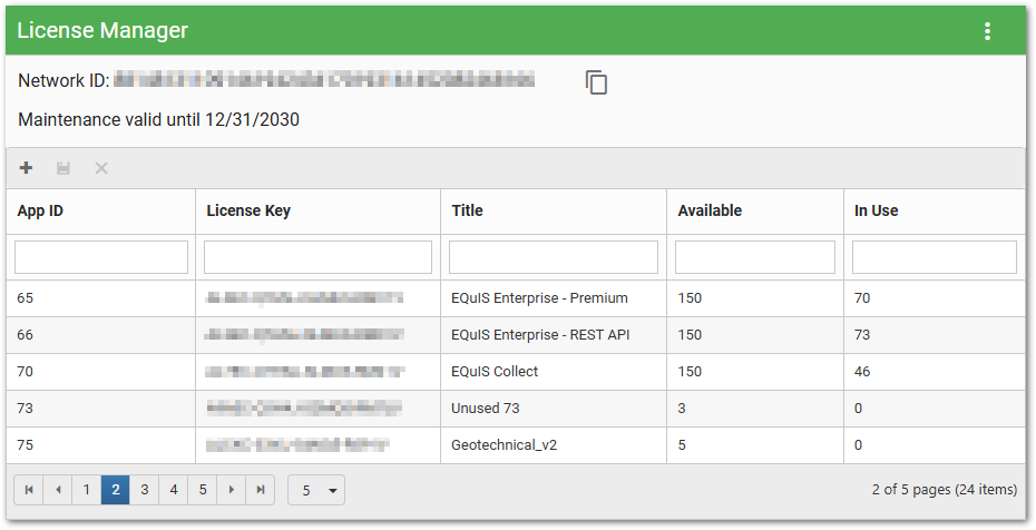 ENT_License-Manager-Widget