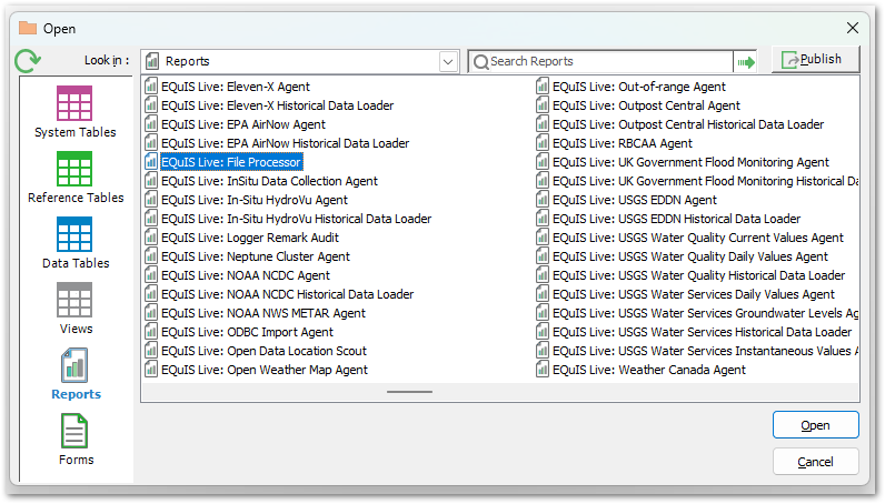 PRO-Live-File_Processor_Report