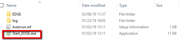 Start EDGE Start EDGE